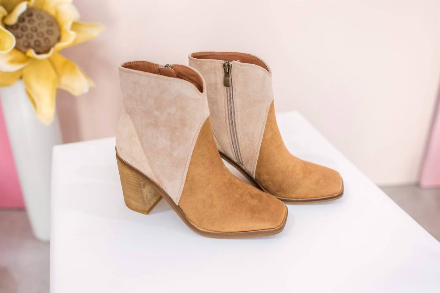 Beast Fashion - Bailey Two Tone Boot