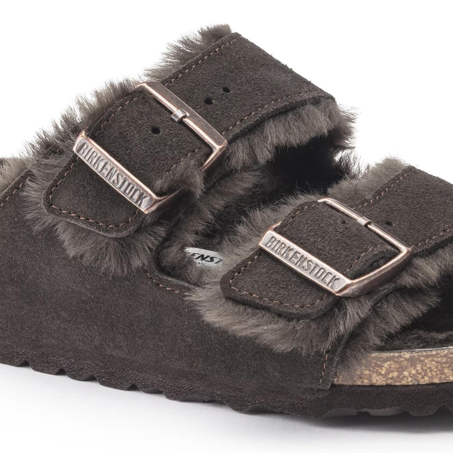 Birkenstock - Women's Arizona Shearling Suede Sandal