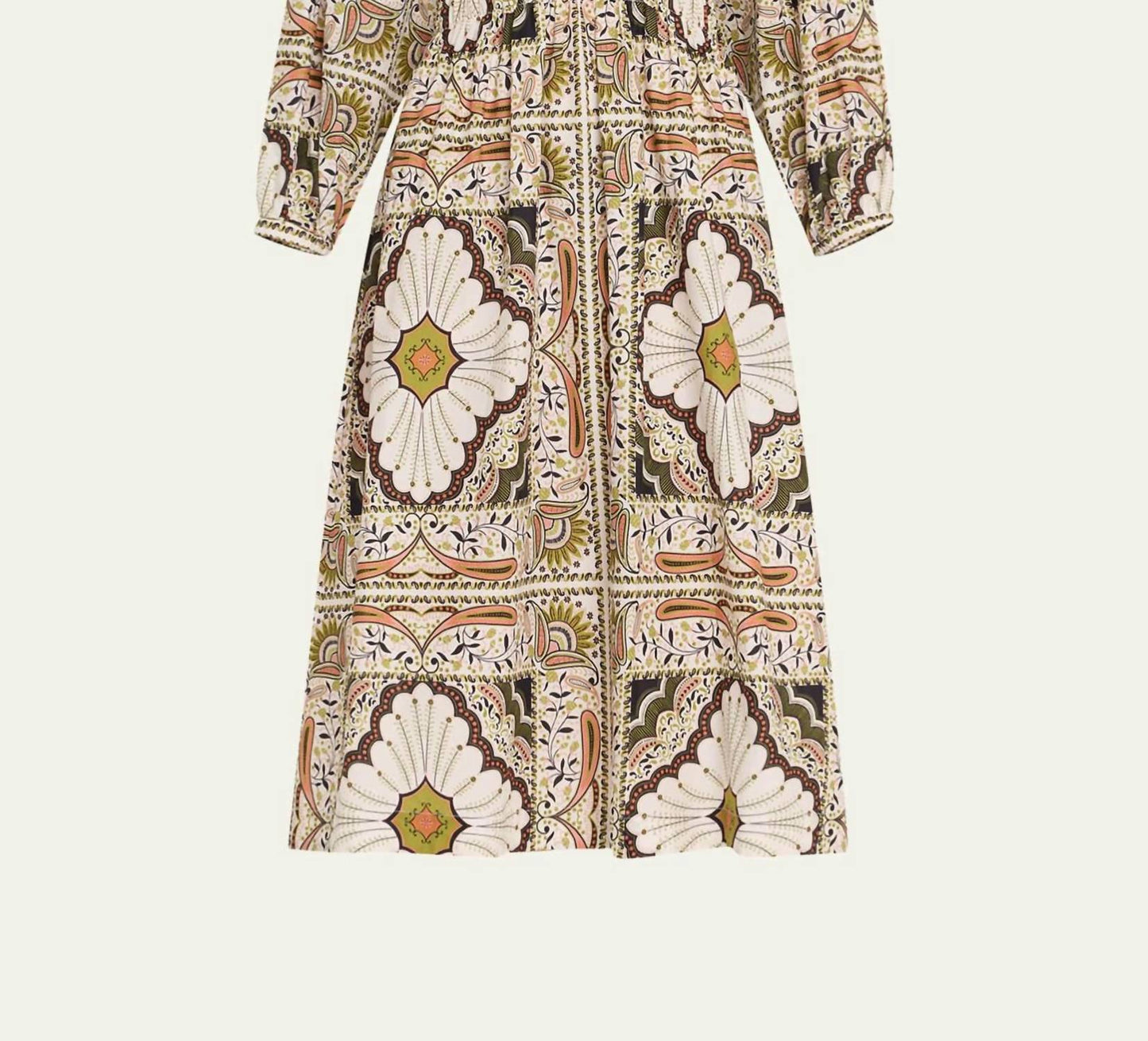 Cara Cara - Ginger Puff Sleeve Midi Dress