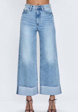 Pistola - Lana Crop Wide Leg Jeans