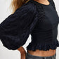 Free People - Oliva Balloon Sleeve Top