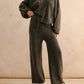 Miou Muse - Two Tone Sweater Pants