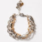 Anne Vaughan - Women's Multistrand Crystal Bracelet