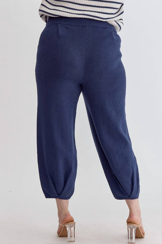Entro - Knit High Waisted Joggers