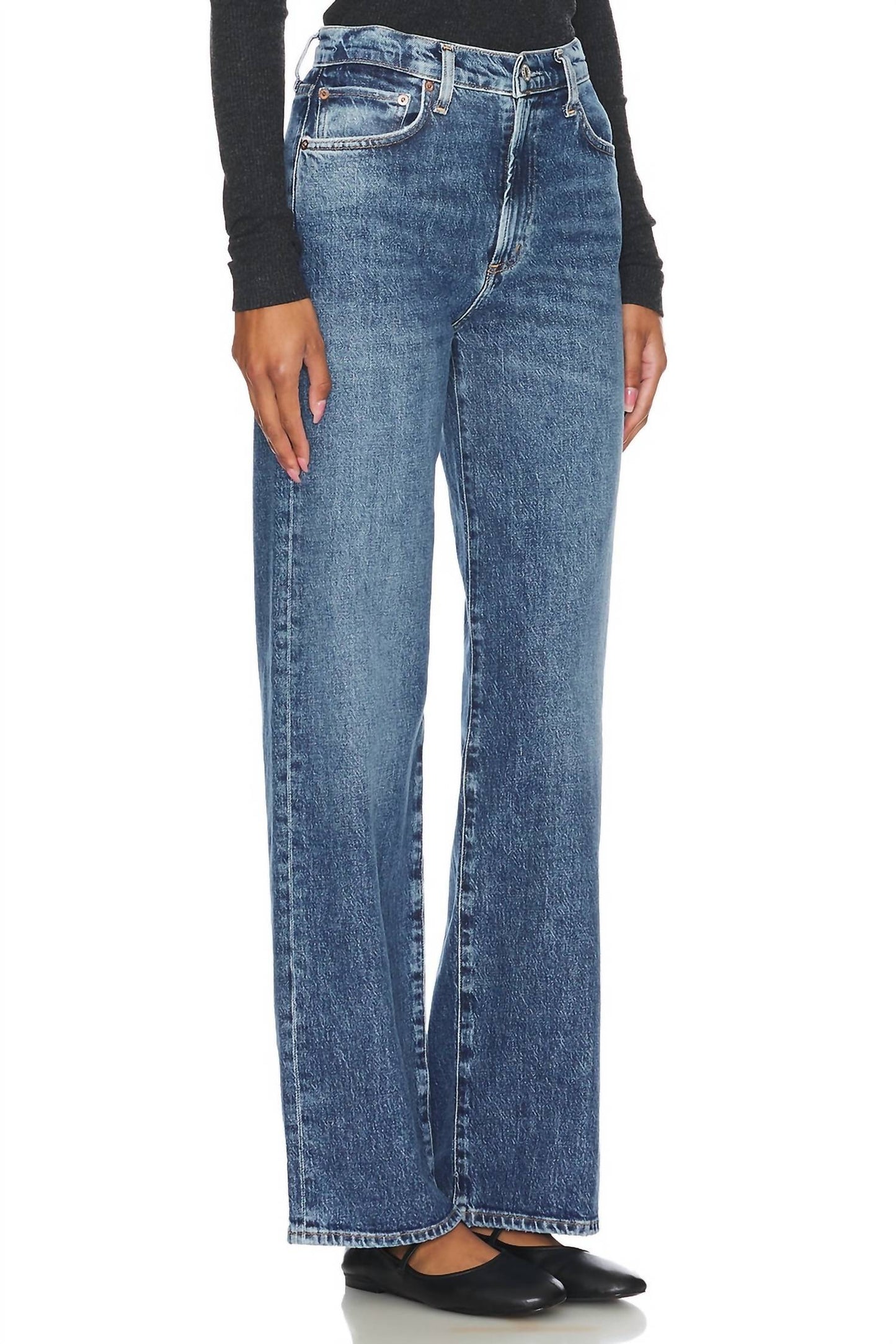 Agolde - Mid Rise Relaxed Straight Harper Jeans