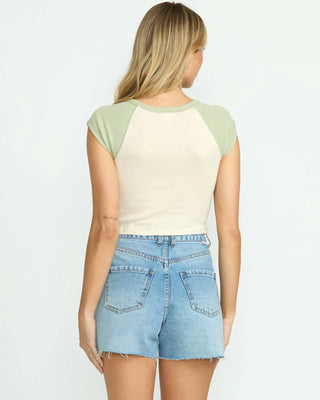 Billabong - Riley Cut-off Denim Shorts