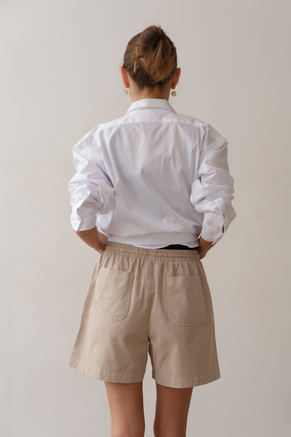Donni. - Chino Drawstring Shorts