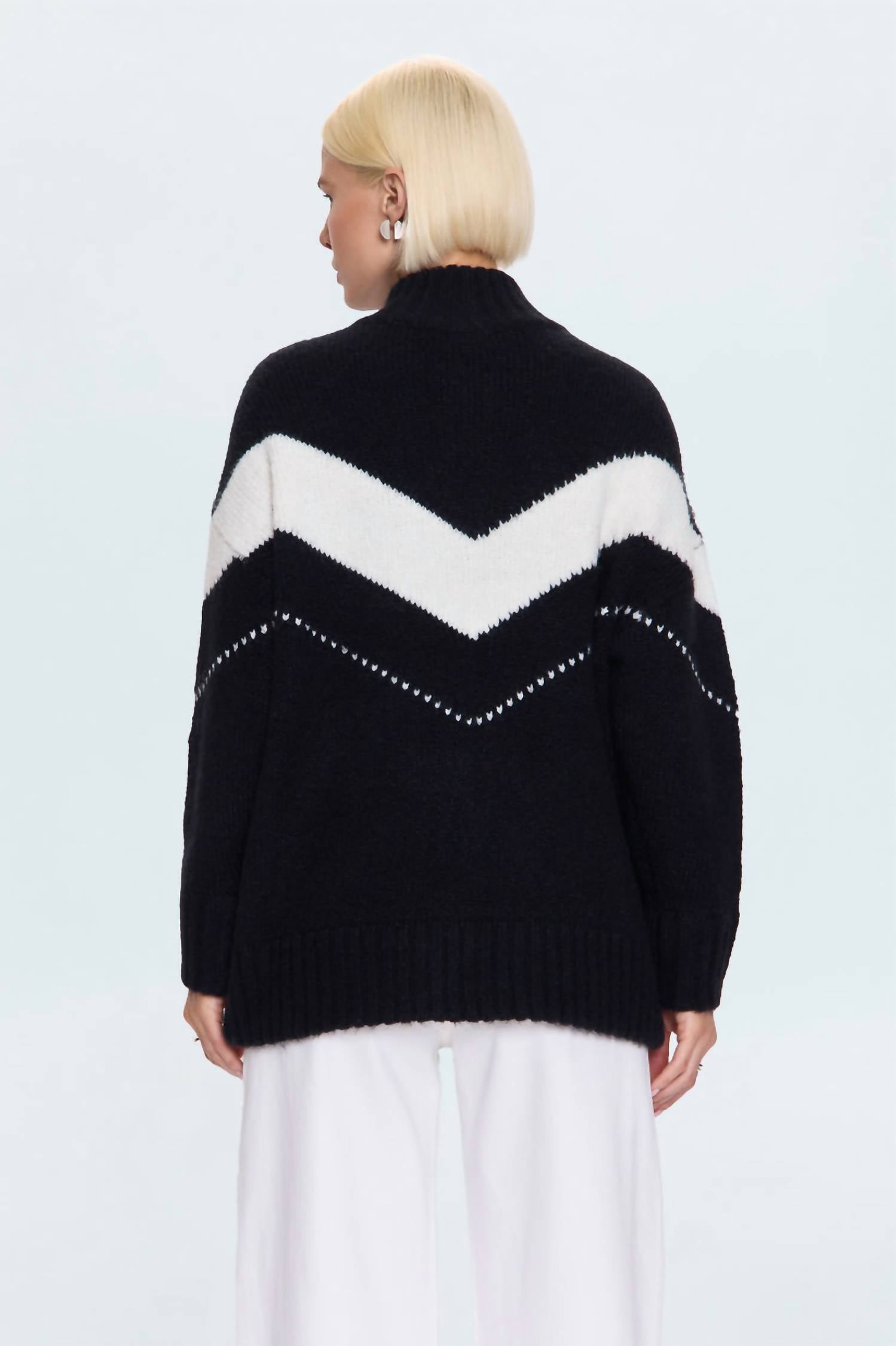 Pistola - Arden Chevron Colorblock Sweater