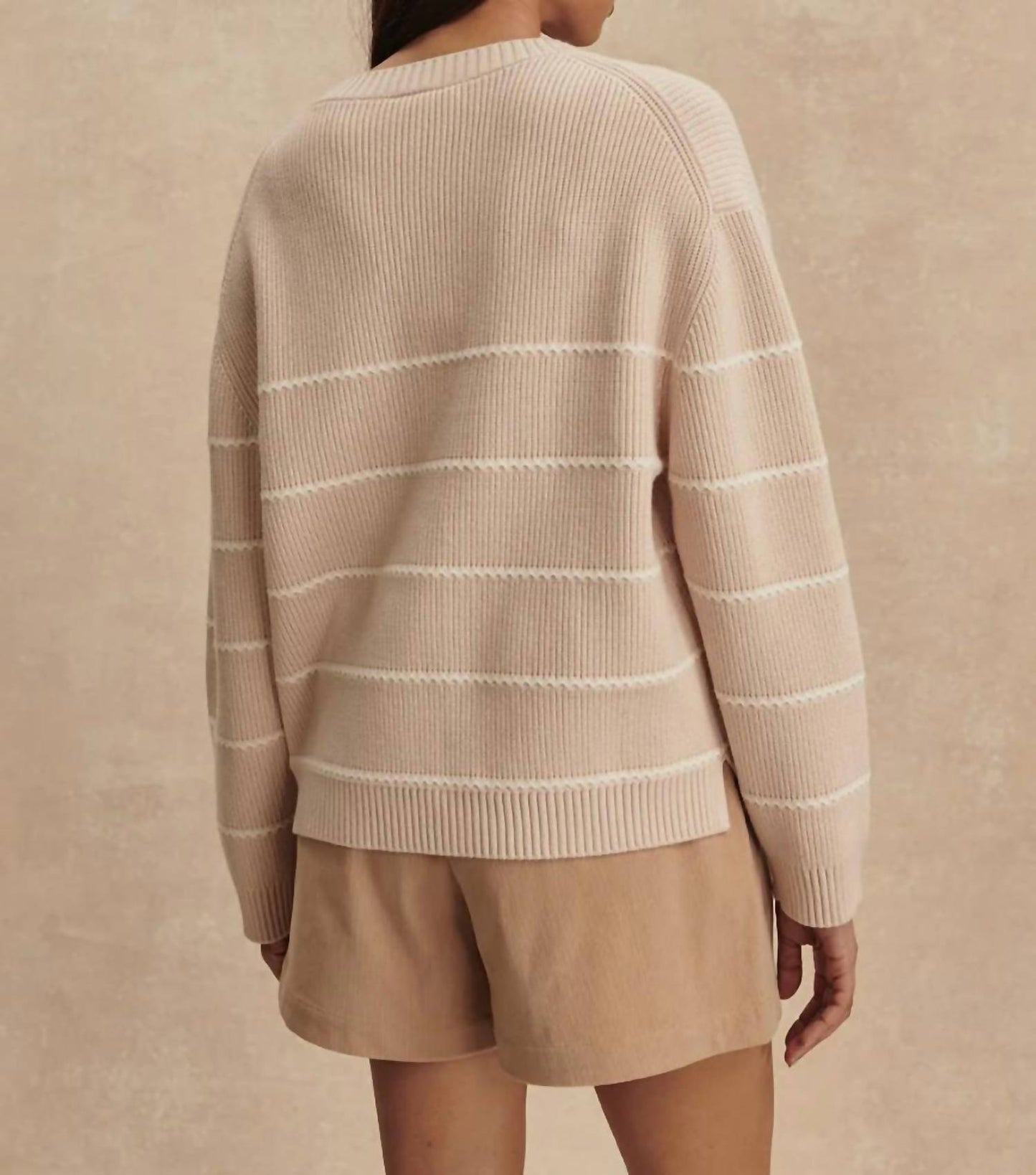 Varley - Meryl Stripe Knit Sweater