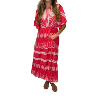 Oliphant - V-Neck Maxi Dress