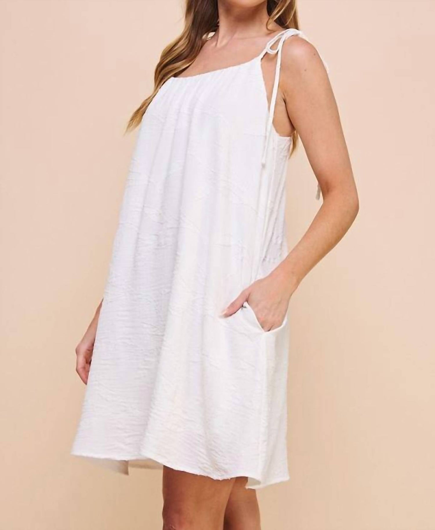Allie Rose - Cami Dress With Cut Out Back