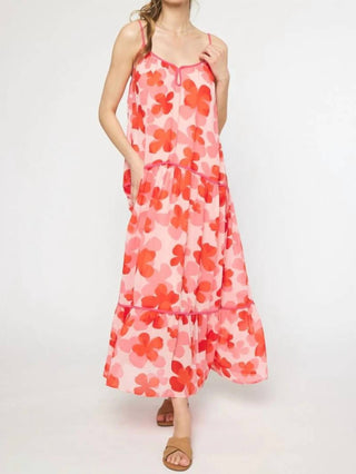 Entro - Floral Print Maxi Dress