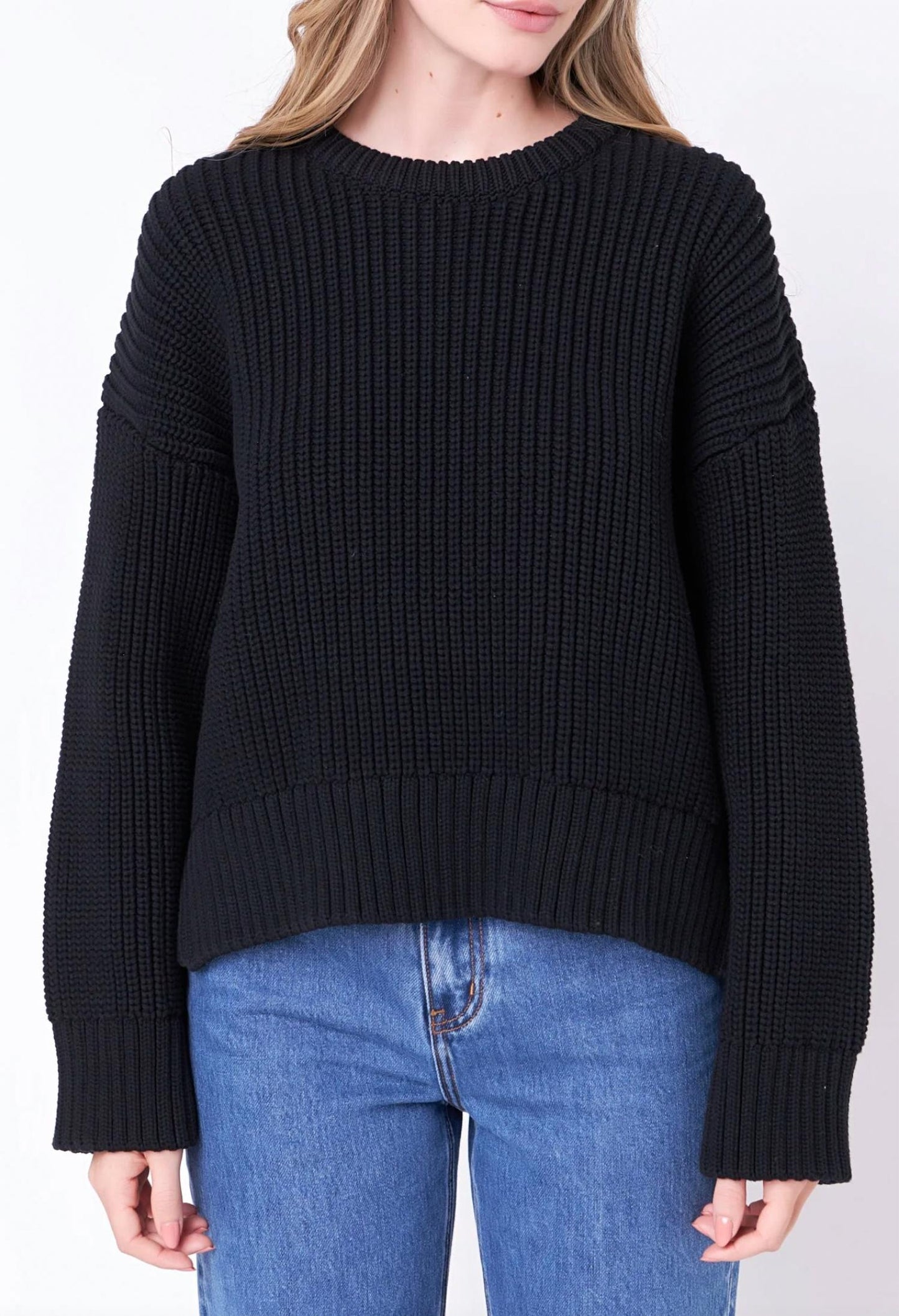 2.7 August Apparel - English Factory Cuddle Up Sweater