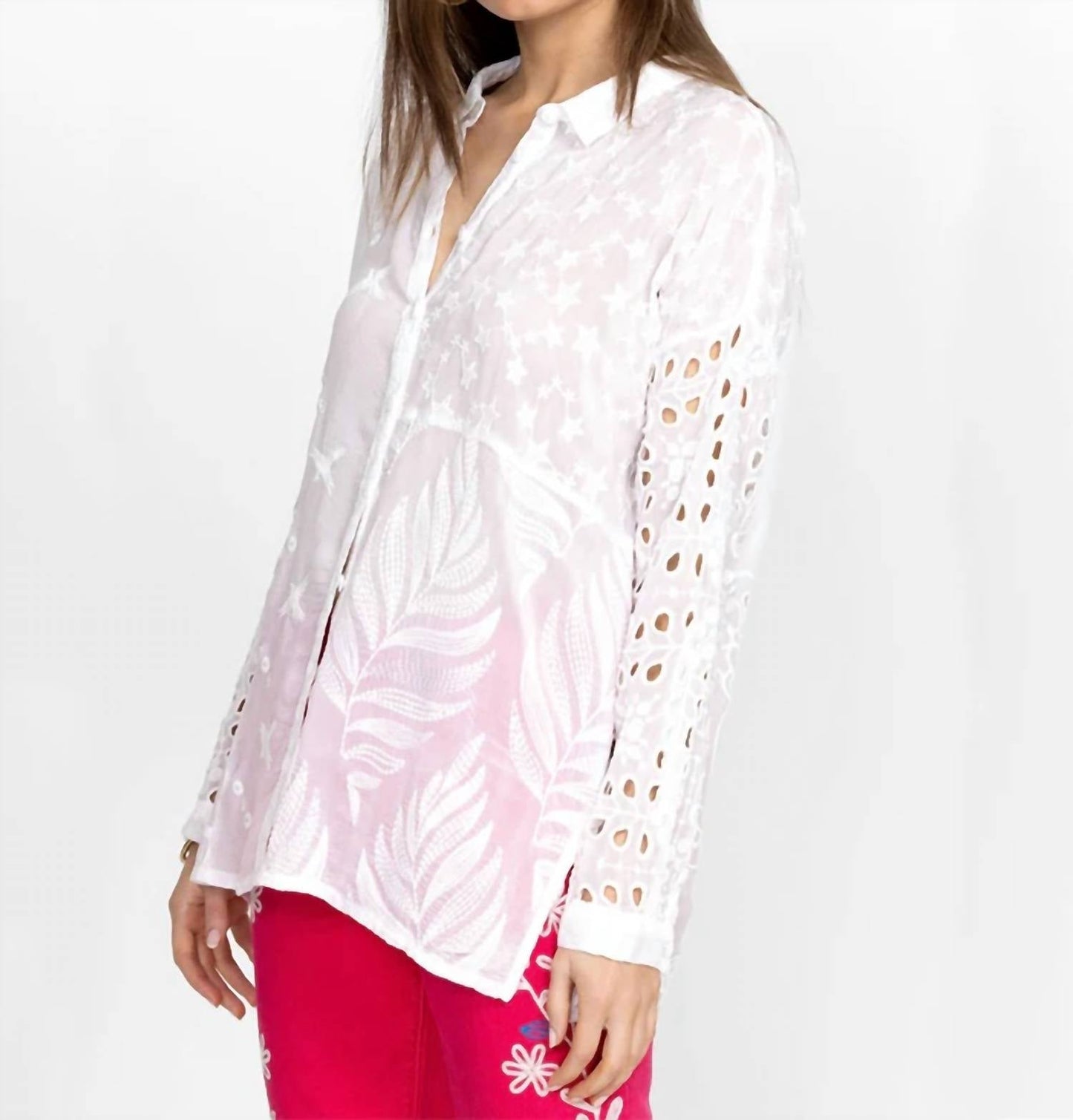 Johnny Was - Rochelle Button Up Blouse