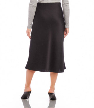 Karen Kane - Satin Bias Cut Midi Skirt