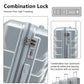 3-Piece ABS Spinner Wheel Luggage Set with Combination Lock