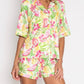 Pj Salvage - That's Bananas Fruits Print Short Pajama Set