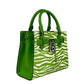Michael Kors - Women's Hamilton Leather Zebra Print Satchel Crossbody