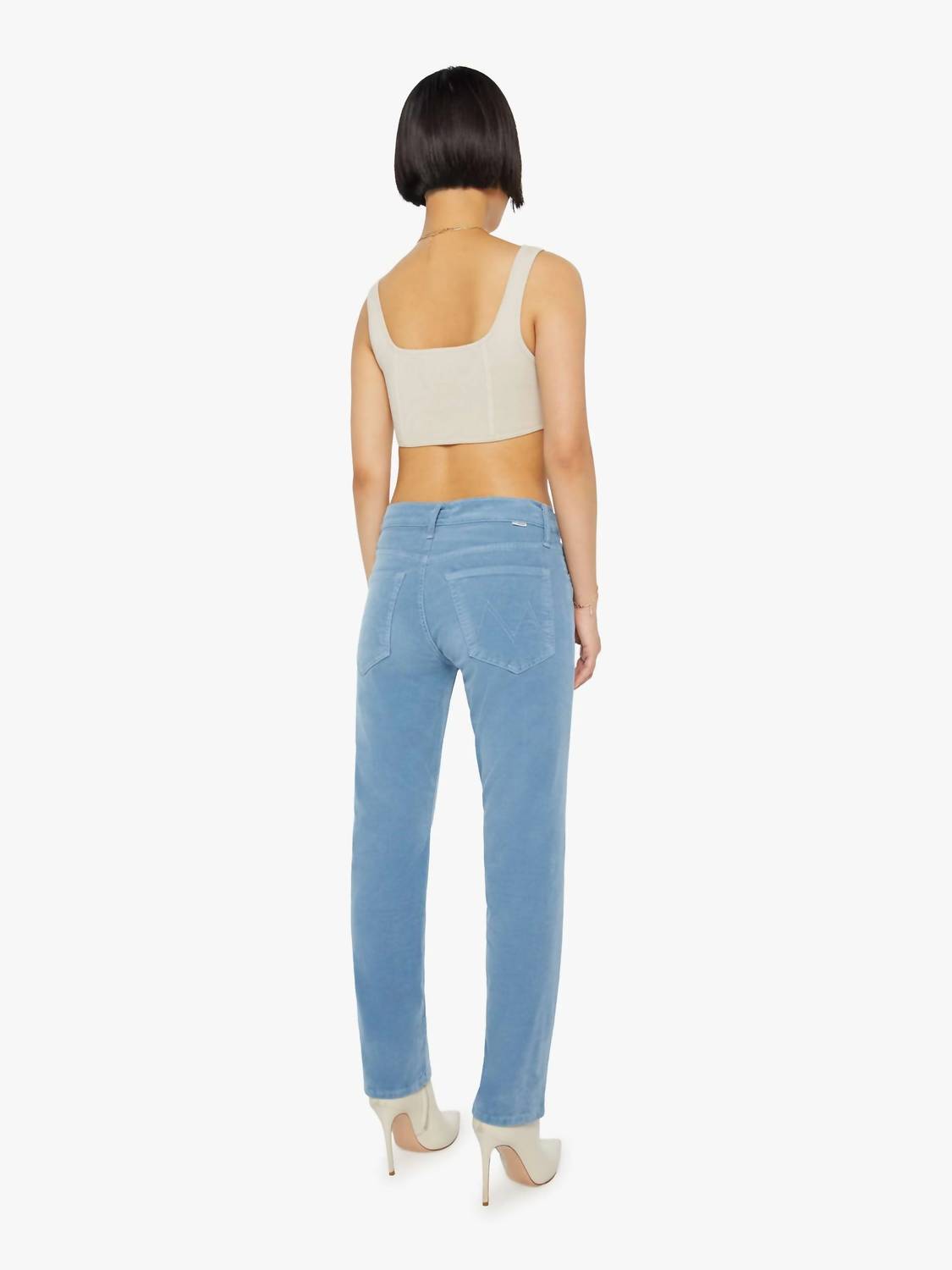 Mother - Lil Mid Rise Hiker Hover Jean