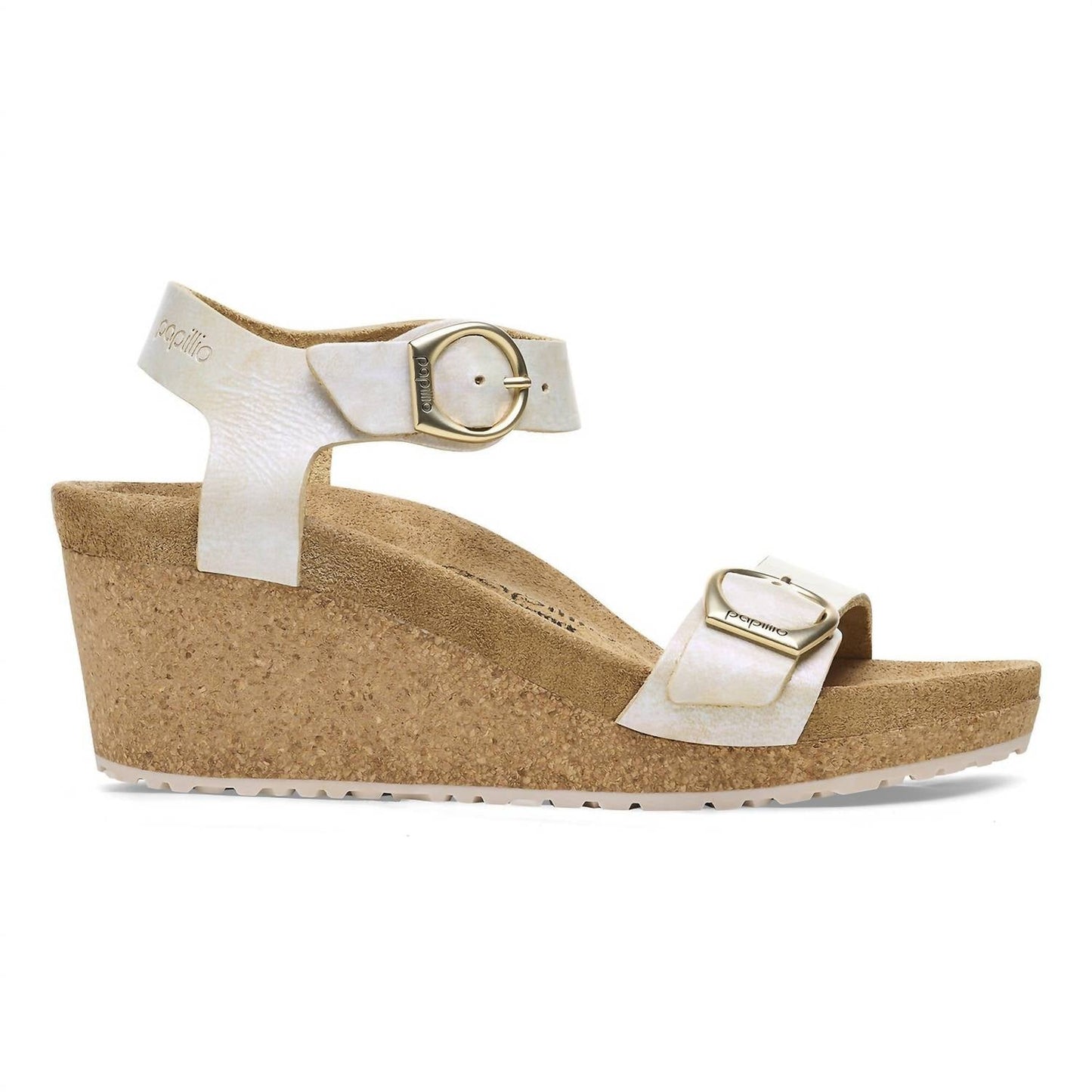 Birkenstock - Women's Soley Ring-buckle Leather Wedge Sandal - Narrow