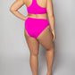 Good American - COMPRESSION SWIM TOP - plus size