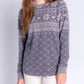 Pj Salvage - Fair Isle Long Sleeve Lounge Top