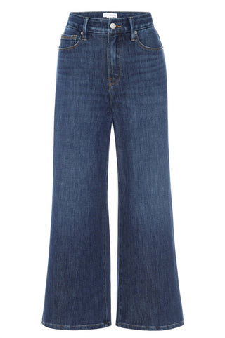 Good American - Good Waist Cropped Palazzo Jeans