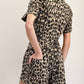 Eesome - Mineral Washed Leopard Romper