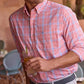 Southern Tide - Beckenham Plaid Intercoastal Long Sleeve Sport Shirt