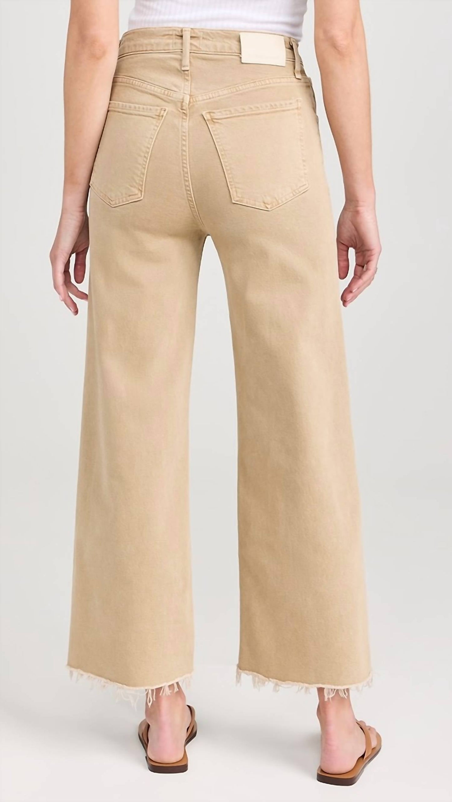 Citizens Of Humanity - Lyra Crop Wide Leg Jeans