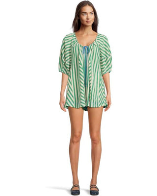 Free People - Bop around stripe Romper