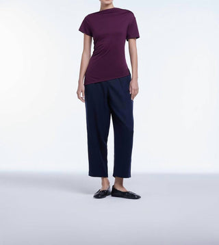 Dāl The Label - Asymmetrical Short Sleeve Top