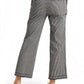 Atm - RAILROAD STRIPE FRAYED HEM PANT