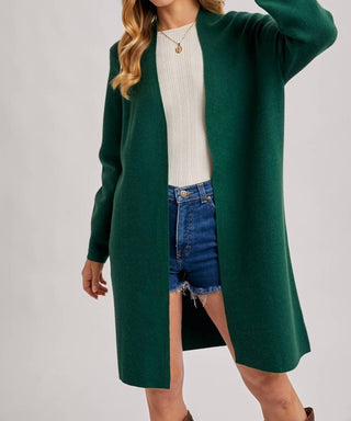 Bluivy - Open Front Knit Layering Sweater Cardigan