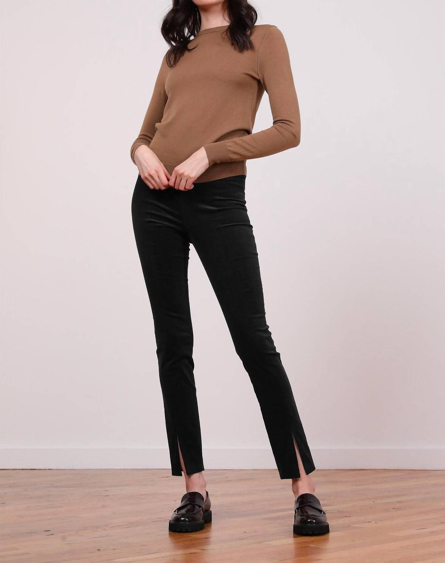 Avenue Montaigne - Max Straight Leg Ankle Pants