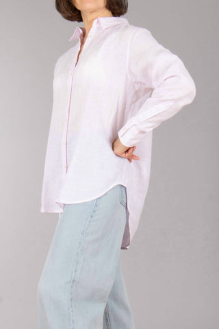 0039 Italy - Linen Buttion Down Collared Shirt