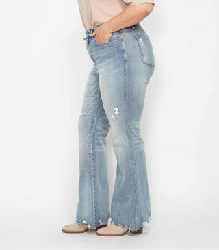Judy Blue - Tummy Control Destroy Flare Jean