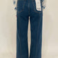 Pistola - Women's Penny Pintuck High Rise Wide Leg Jeans