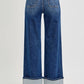 Risen - High-rise Patch Cuffed Jeans