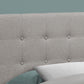 Full Size Upholstered Headboard Only, Transitional - Gray