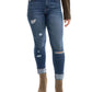 1822 Denim - High Rise Cuffed Skinny Jeans