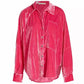 Free People - Women's Night Skies Oversized Velvet Shirt