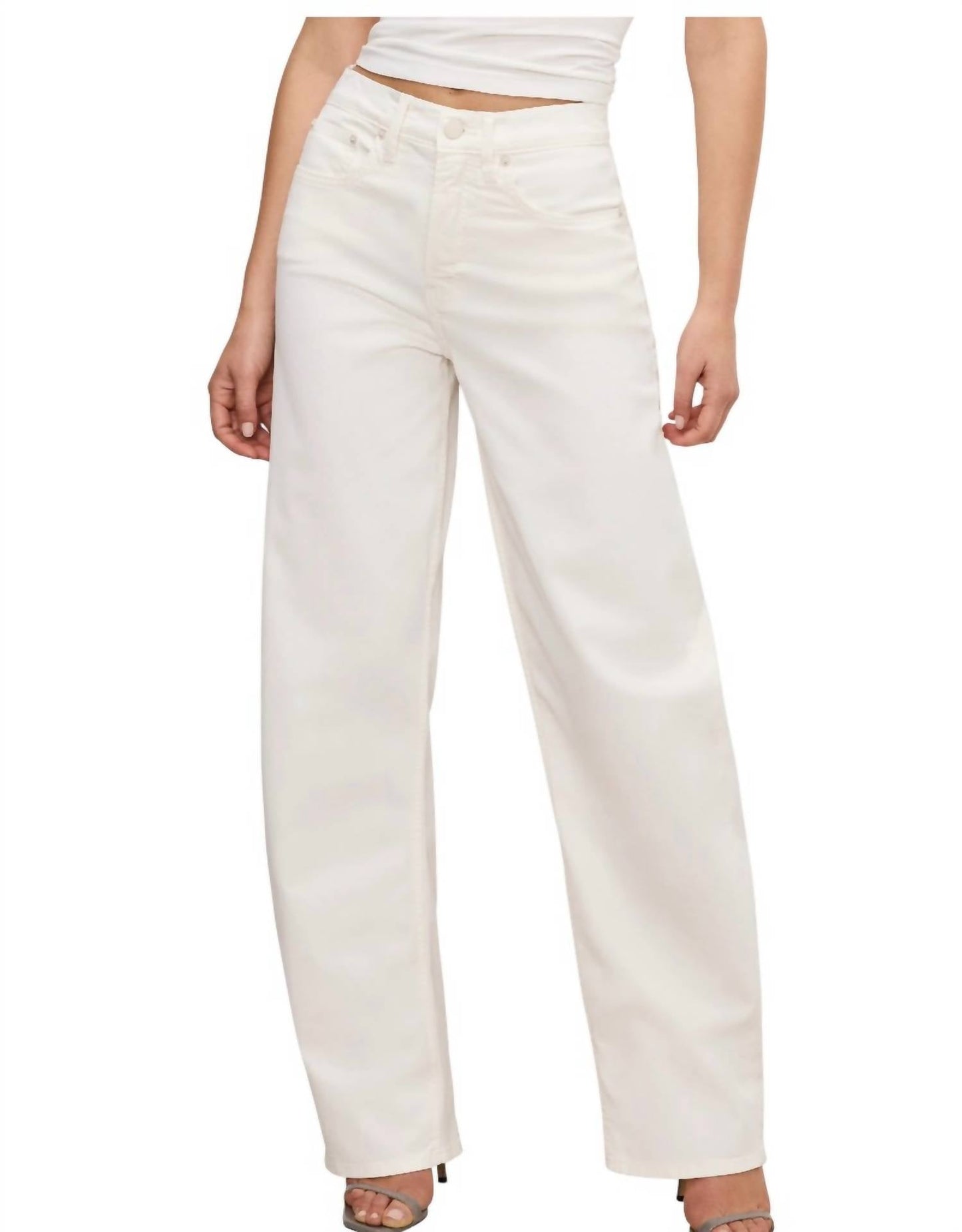 Good American - Good Barrel Twill Pants