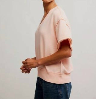 Free People - So Easy Short Sleeve Sweatshirt