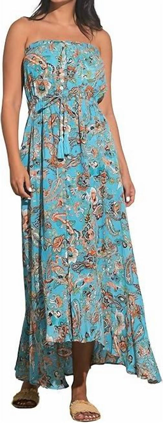 Elan - Strapless Maxi Dress