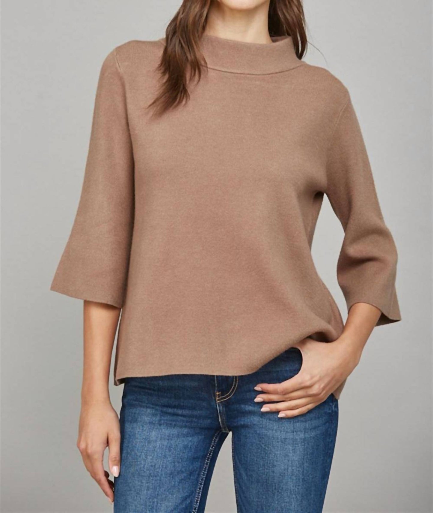 Fate - Pepper Mock Neck Sweater