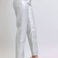 Judy Blue - Faux Leather Straight Pants