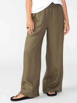 Sanctuary - Smocked Wide Leg Pant