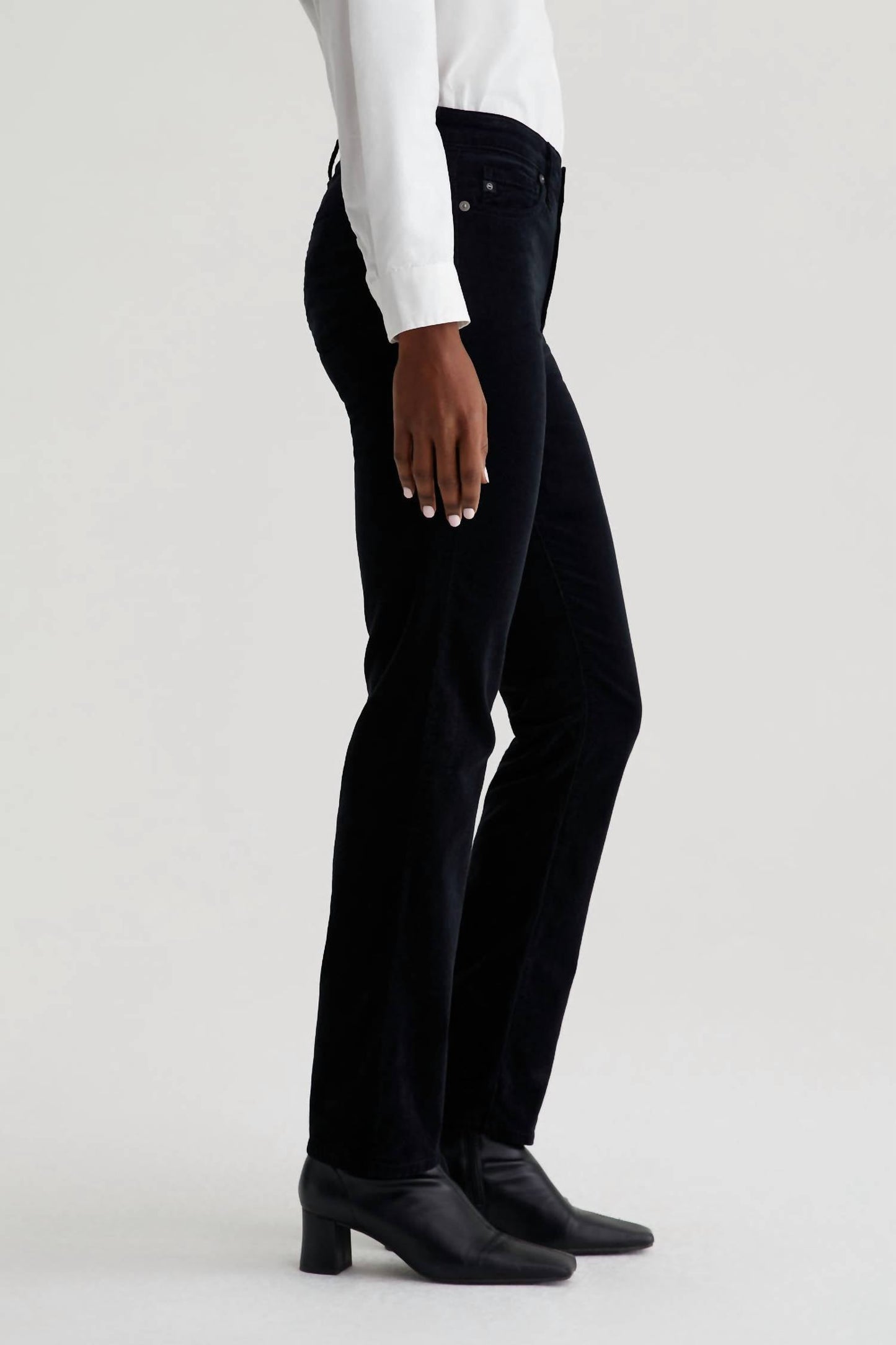 Ag Jeans - Mari Hi Rise Straight Cord Jeans