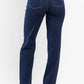 Judy Blue - High Waist Vintage & Back Darts Detail Straight Denim Jeans